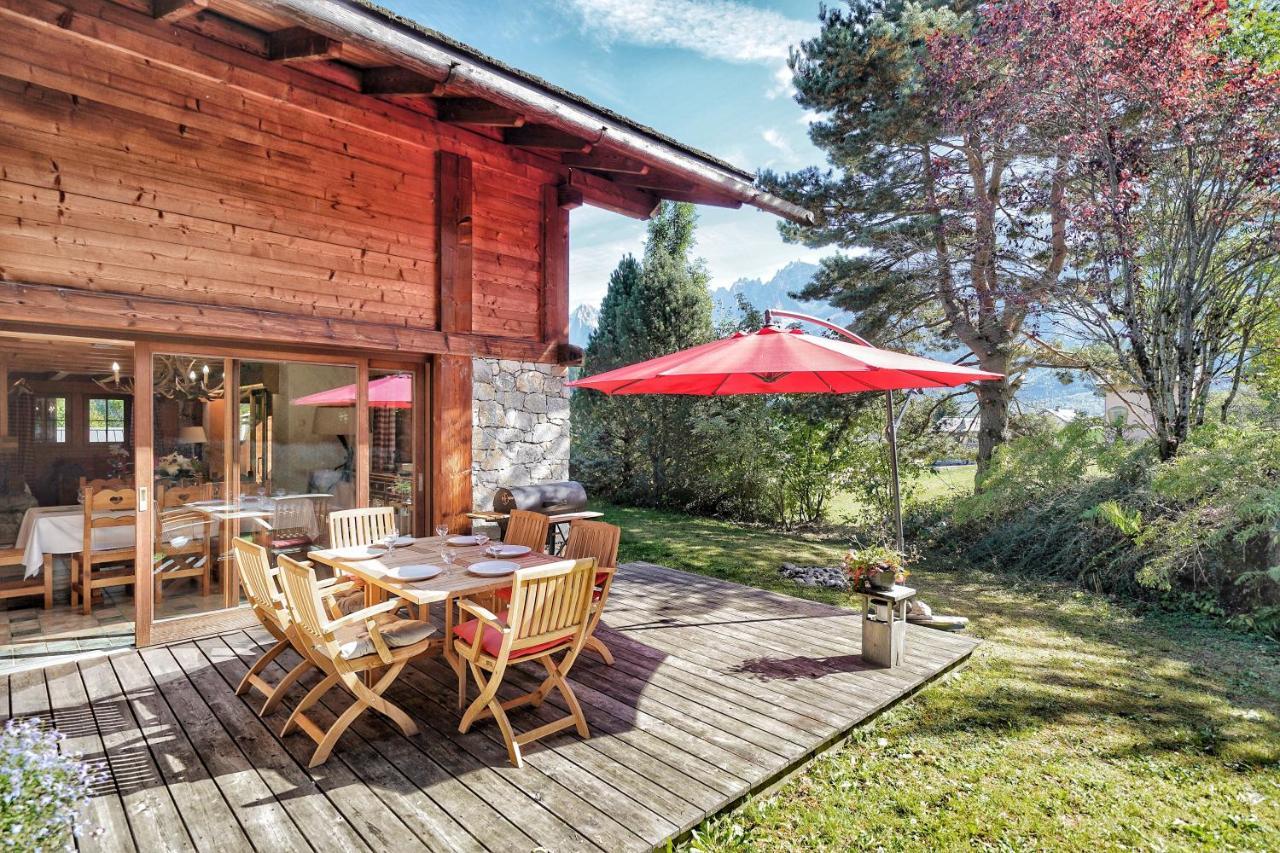 Thendia Montblanc Villa Les Houches Exterior foto