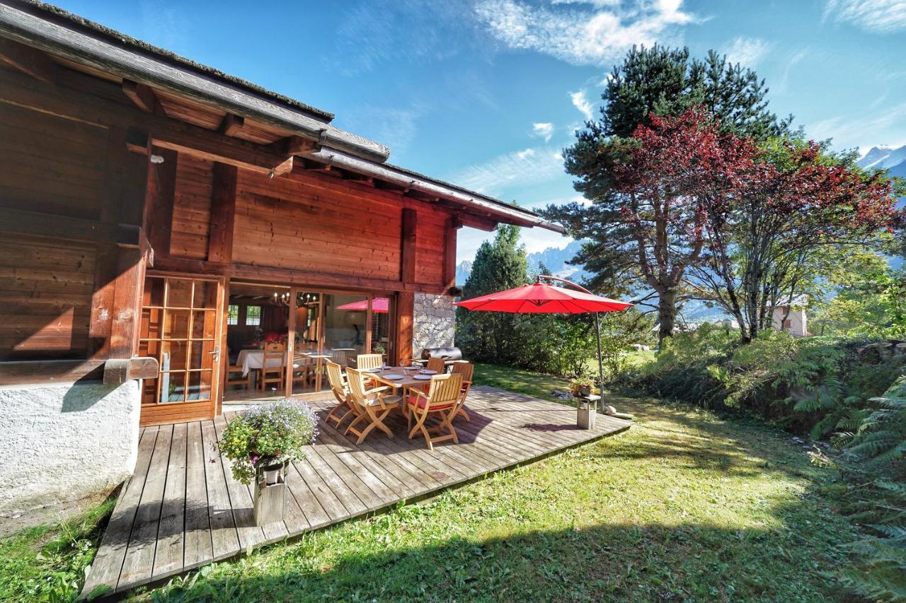 Thendia Montblanc Villa Les Houches Exterior foto